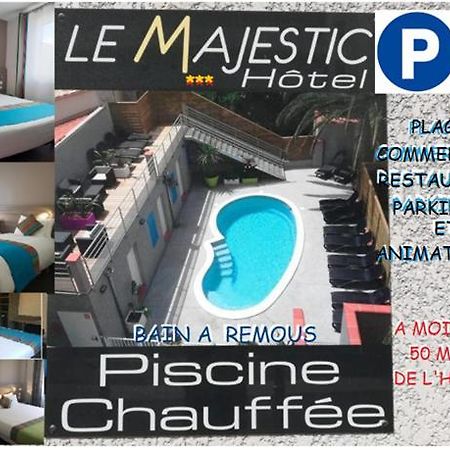 Hotel Le Majestic Canet Plage 外观 照片