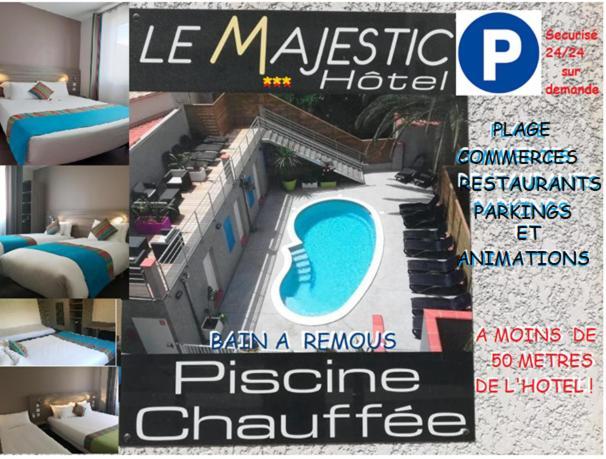 Hotel Le Majestic Canet Plage 外观 照片